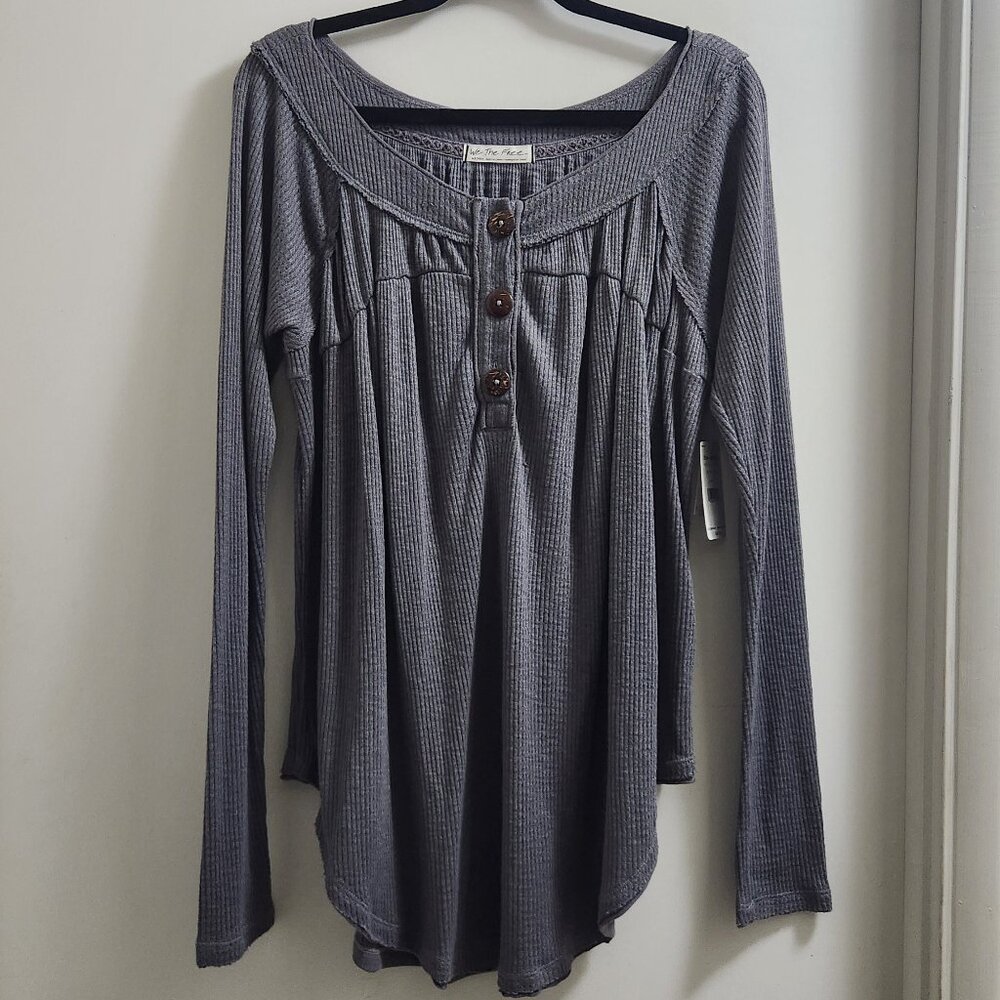 FREE PEOPLE Tunic Long-Sleeve Top